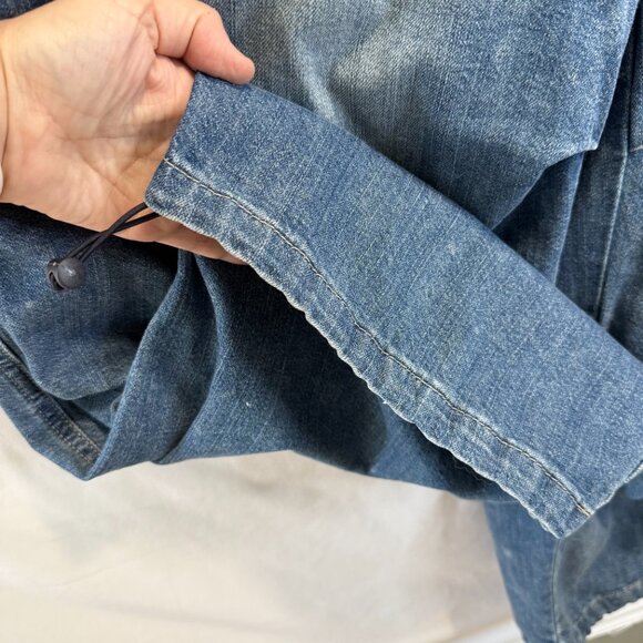 H&M Blue Wide Leg Pants - Picture 6 of 10